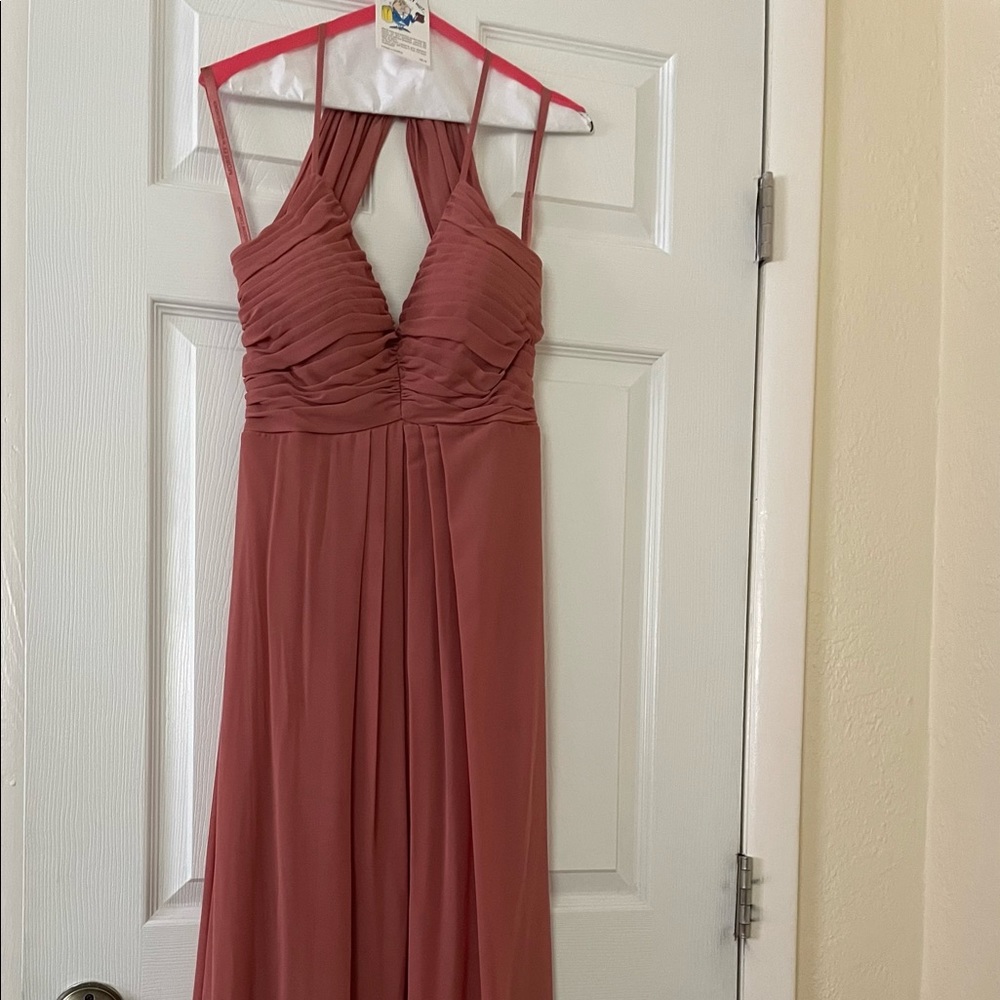 Coral Bridesmaid Dress